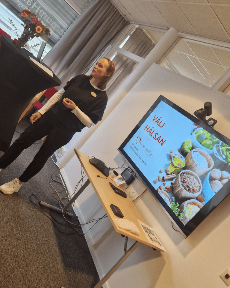 Föreläsning om kost och hälsa – med inspiration till små, hållbara förändringar